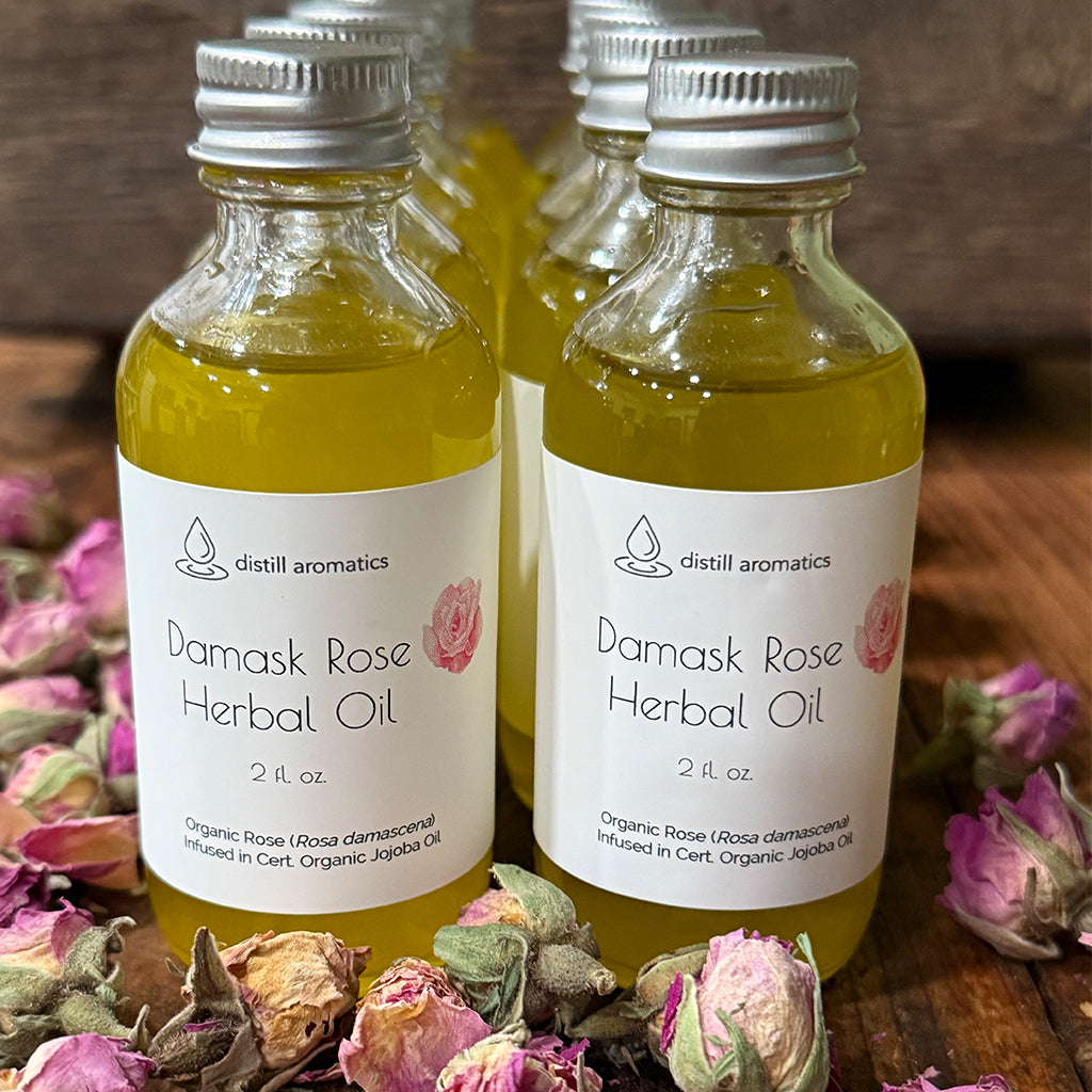 Damask Rose Herbal Oil